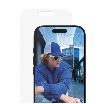 Zaštitna folija za ekran PanzerGlass Classic Fit EasyAligner za Apple iPhone 17 Pro, Kaljeno staklo, Full Glue