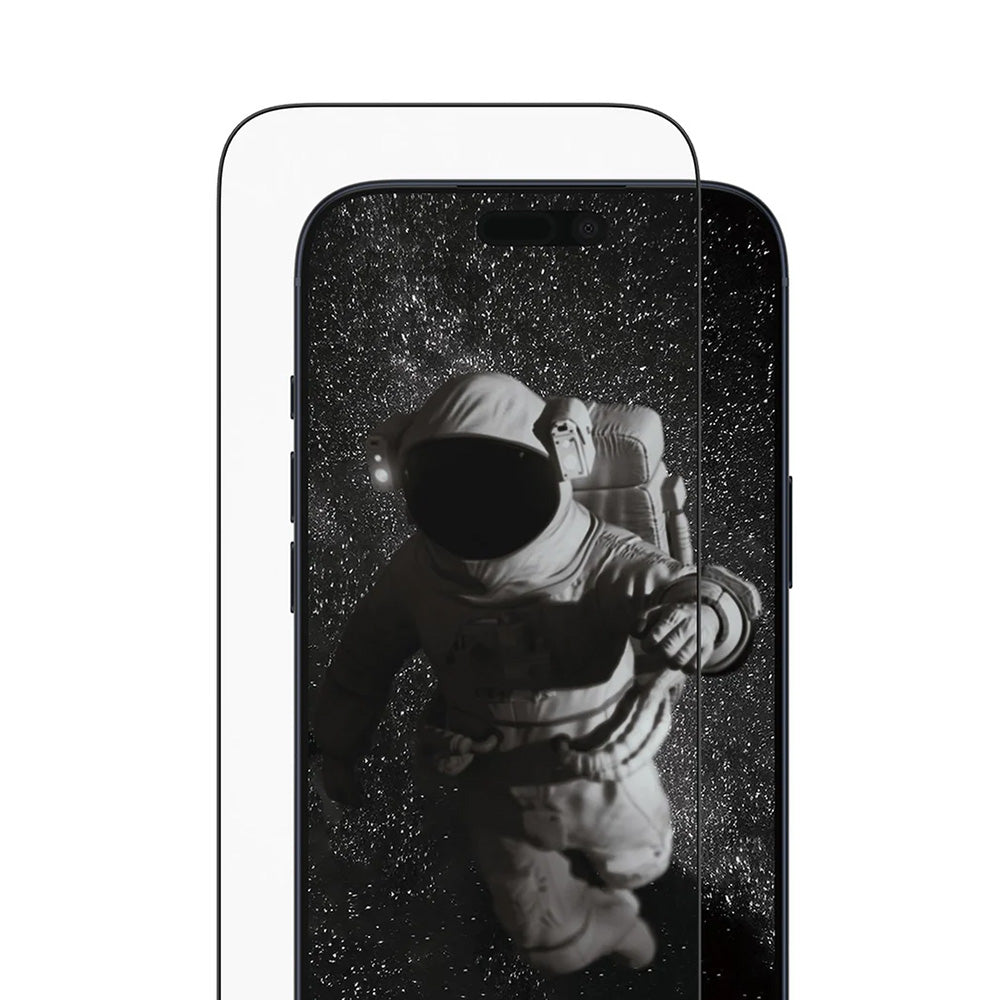 Zaštitna folija za ekran PanzerGlass Ultra-Wide Ceramic II EasyAligner za Apple iPhone 17 Pro Max, Kaljeno staklo, Full Glue, Crna