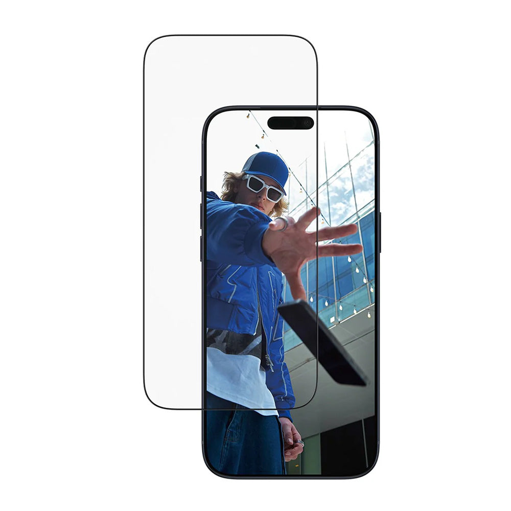 Zaštitna folija za ekran PanzerGlass Ultra-Wide Fit EasyAligner za Apple iPhone 17 Pro Max, Kaljeno staklo, Full Glue, Crna
