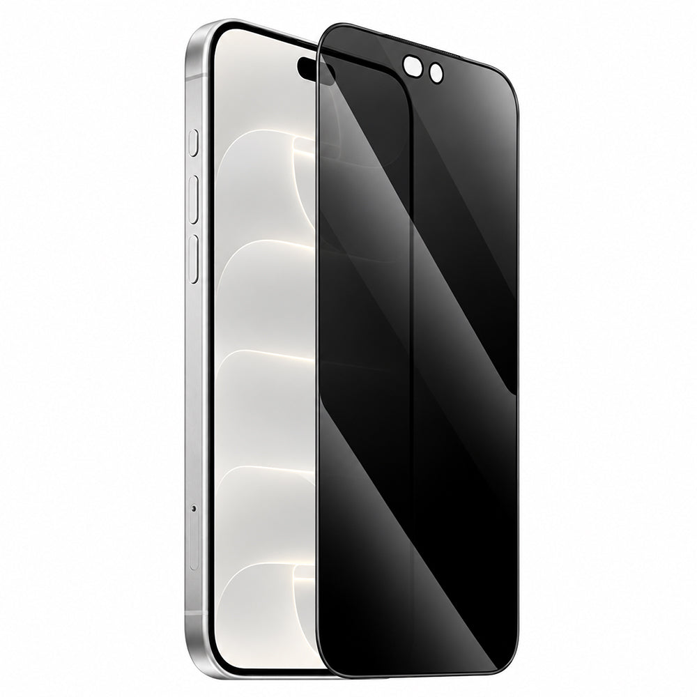 Blueo Privacy Anti-Peep Applicator Pro zaštitna folija za zaslon za Apple iPhone 18 Pro, kaljeno staklo, potpuno ljepljiva površina