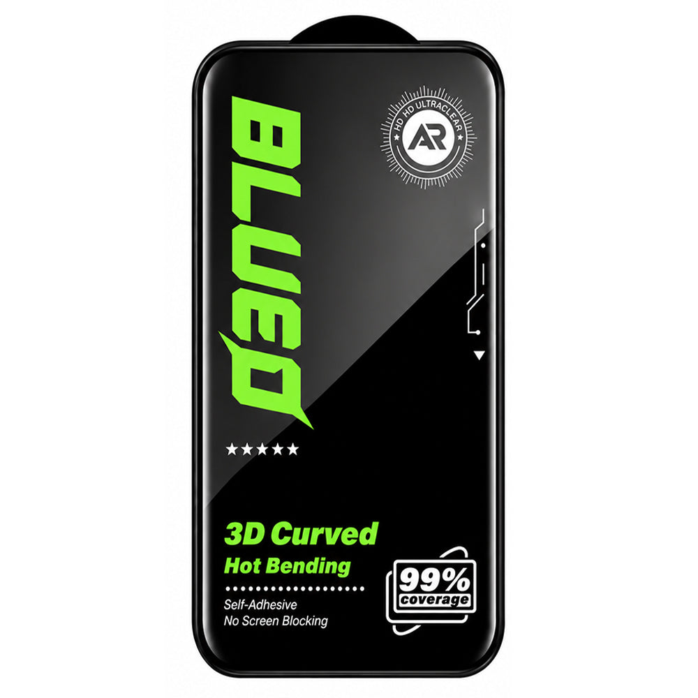 Zaštitna folija za zaslon Blueo Privacy Anti Peep AR za Apple iPhone 18 Pro, kaljeno staklo, potpuno ljepljiva, 3D