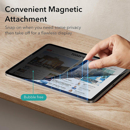 Zaštitna folija za ekran Privacy ESR Magnetic za Apple iPad Pro 12.9 (2022) / Pro 12.9 (2021) / Pro 12.9 (2020), Plastika