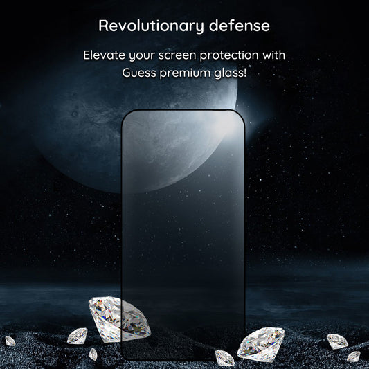 Zaštitna folija za ekran Privacy Guess za Apple iPhone 16 Pro Max, Kaljeno staklo, Full Glue, 2.5D, GUTGP16XBOKGCIP