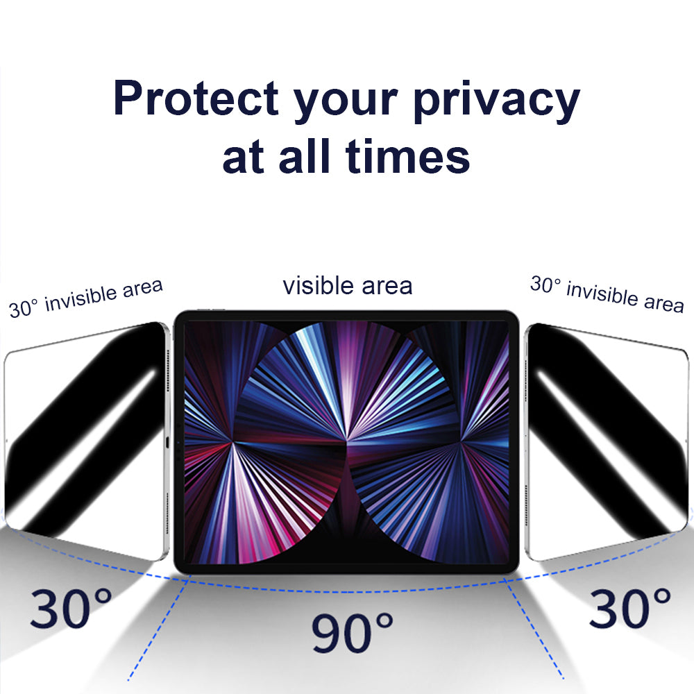 Zaštitna folija Ekran Privacy Lito Classic za Apple iPad Pro 11 (2024), Kaljeno staklo, Full Glue, 2.5D