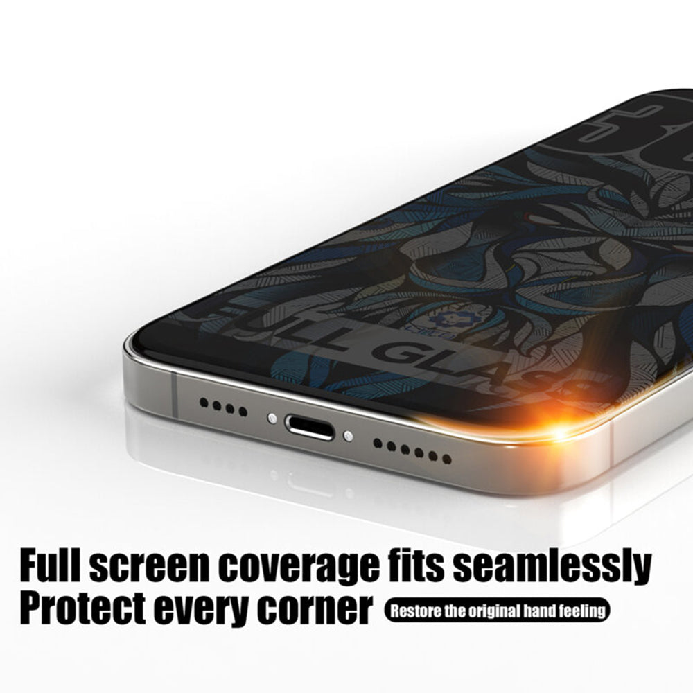 Zaštitna folija za ekran Privacy Lito D+ Max 300C za Apple iPhone 17 Pro Max, Kaljeno staklo, Full Glue