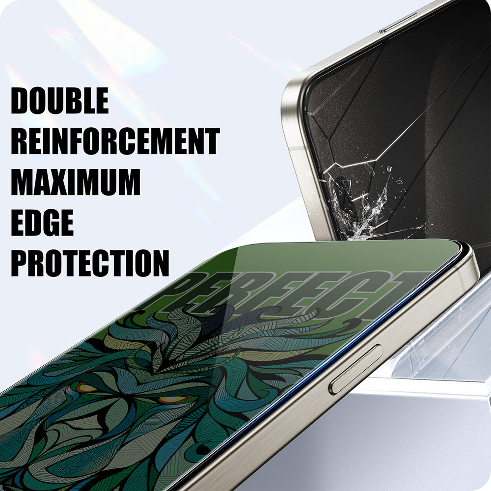 Zaštitna folija za ekran Privacy Lito D+ Max Strong za Apple iPhone 17 / 16 Pro, Kaljeno staklo, Full Glue