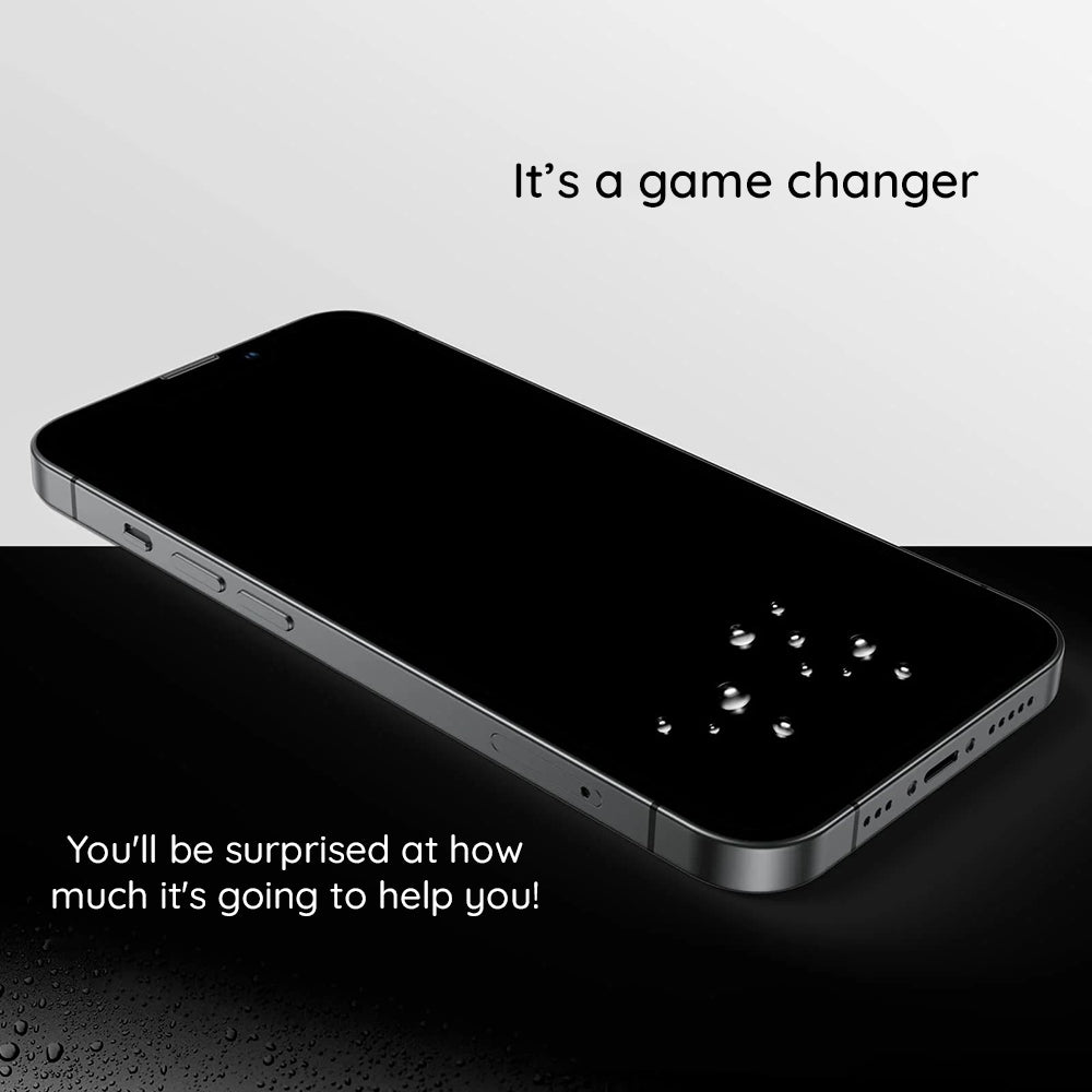 Zaštitna folija za ekran Privacy Lito HD Pro za Apple iPhone 15 Plus, Kaljeno staklo, Puno ljepilo