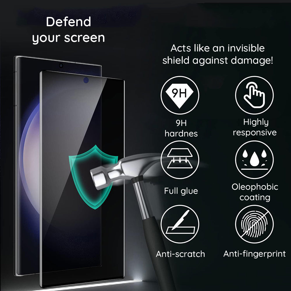 Zaštitna folija za ekran Privacy Lito HD Pro za Apple iPhone 15 Plus, Kaljeno staklo, Puno ljepilo