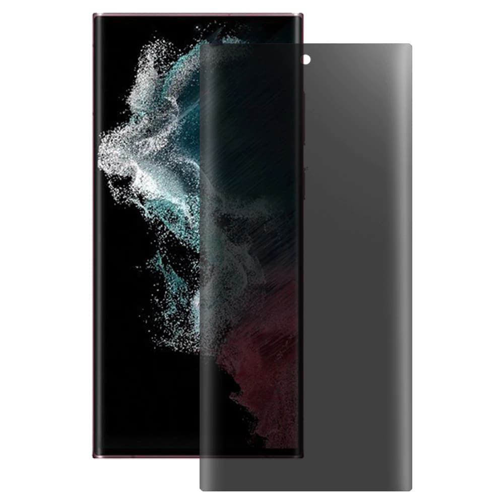 Zaštitna folija za ekran Privacy Lito za Samsung Galaxy S22 Ultra 5G S908, Kaljeno staklo, UV ljepilo, 3D