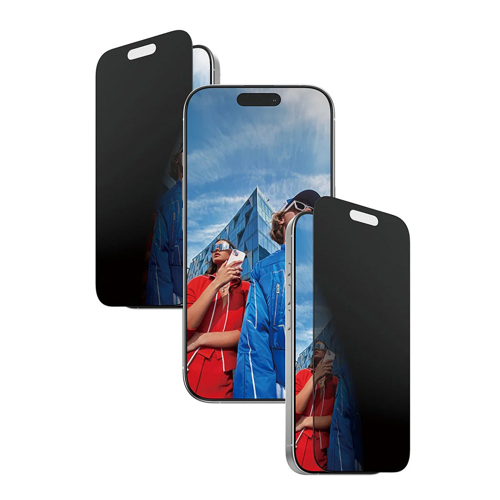 Zaštitna folija za ekran Privacy PanzerGlass Ultra-Wide Fit 2-Way EasyAligner za Apple iPhone 17 / 16 Pro, Kaljeno staklo, Full Glue