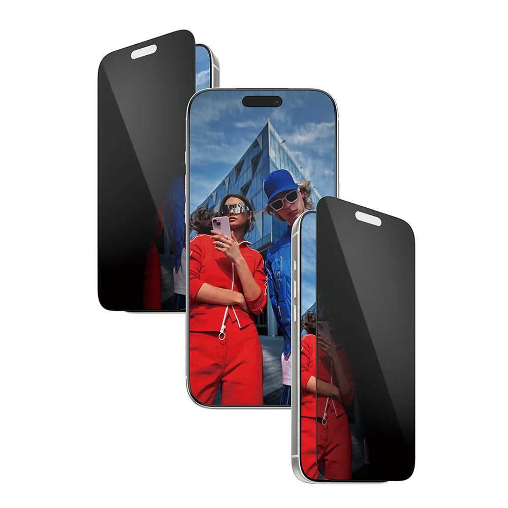 Zaštitna folija za ekran Privacy PanzerGlass Ultra-Wide Fit 2-Way EasyAligner za Apple iPhone 17 Pro Max, Kaljeno staklo, Full Glue