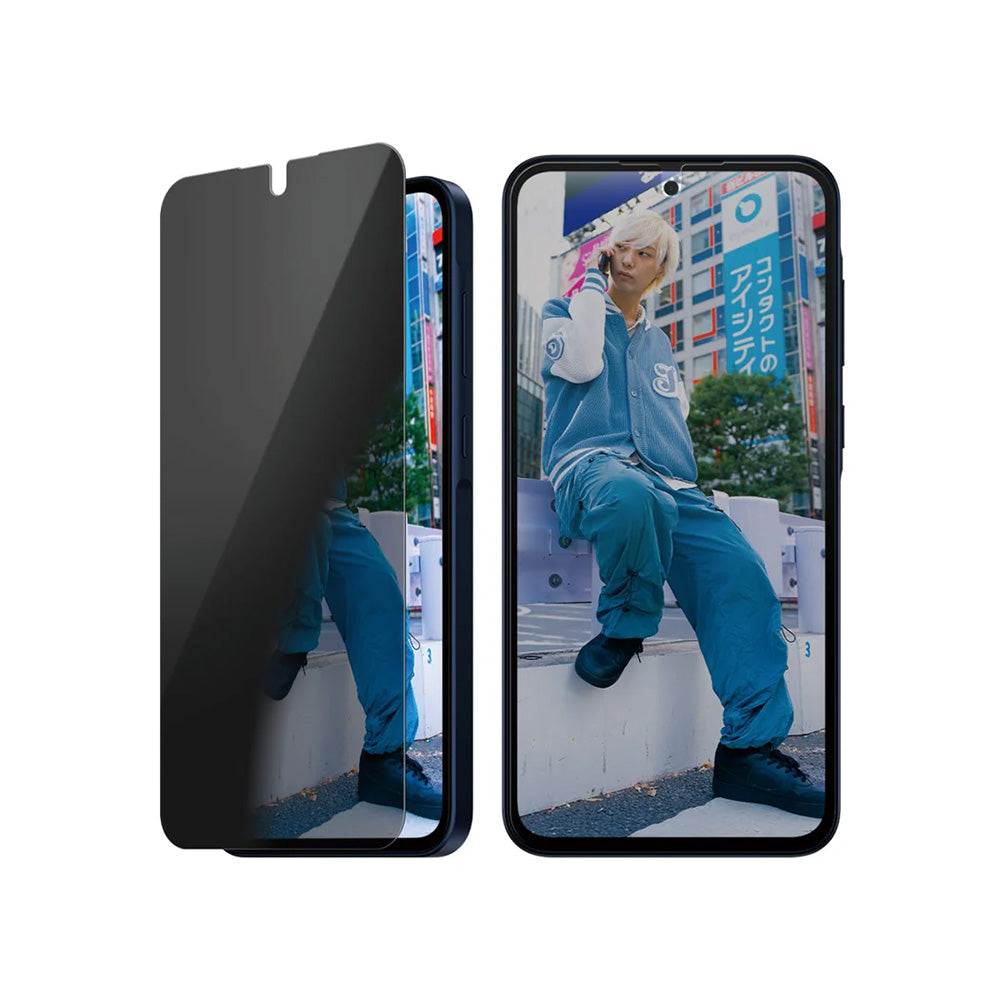 Zaštitna folija za ekran Privacy PanzerGlass Ultra-Wide Fit za Samsung Galaxy A36 A366, Kaljeno staklo, Full Glue