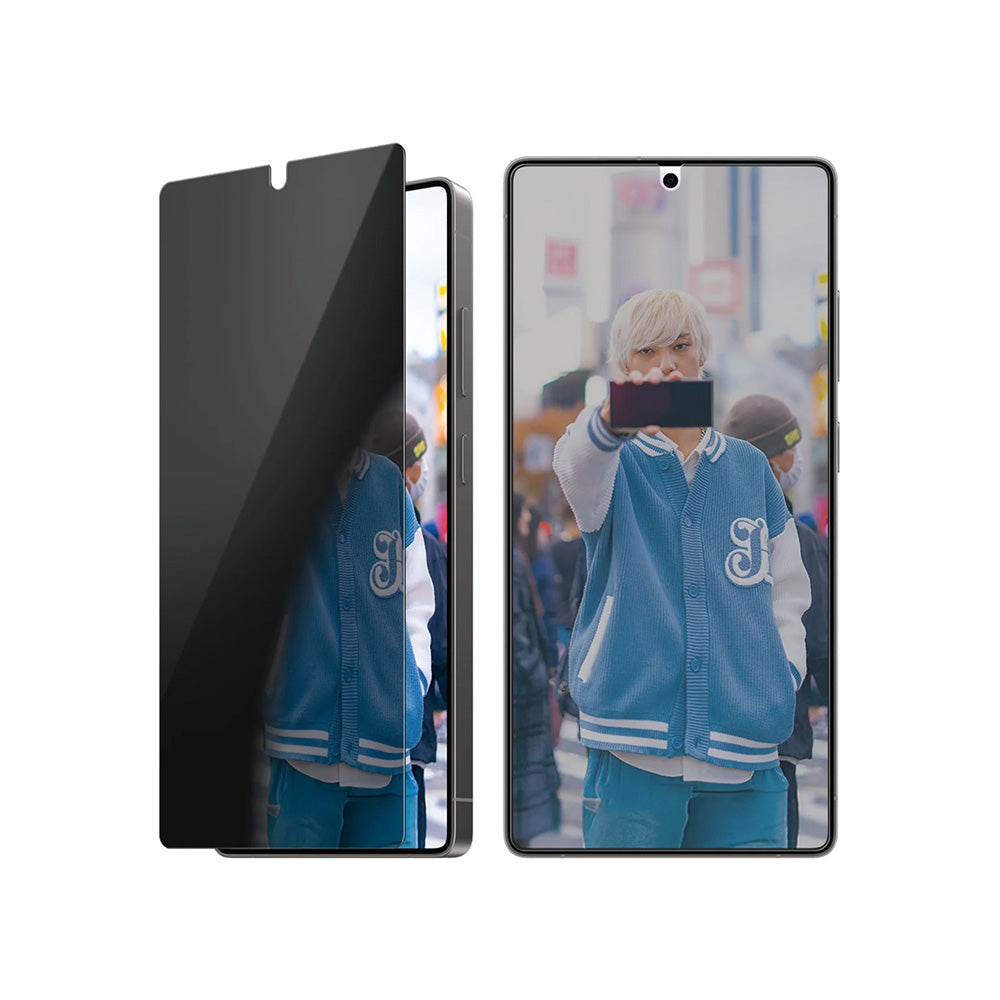 Zaštitna folija za ekran Privacy PanzerGlass Ultra-Wide Fit za Samsung Galaxy S25 Ultra S938, Kaljeno staklo, Full Glue