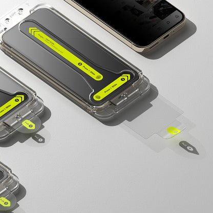 Zaštitna folija Ekran Privacy Ringke Easy Slide za Google Pixel 11 Pro / 10 Pro / 9 Pro, Kaljeno Staklo, Puna Ljepila, Set od 2 komada