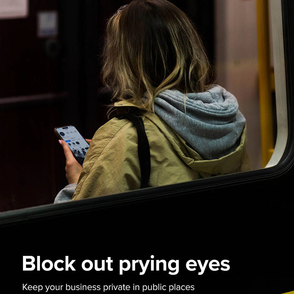 Zaštitna folija za ekran Privacy Ringke za Apple iPhone 15 Pro, Kaljeno staklo, Full Glue
