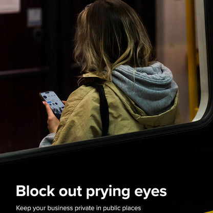 Zaštitna folija za ekran Privacy Ringke za Apple iPhone 15 Pro, Kaljeno staklo, Full Glue