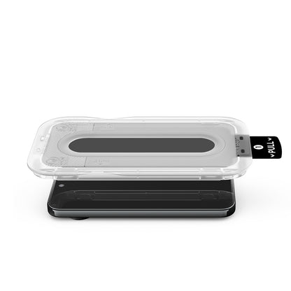 Zaštitna folija za ekran Privacy Spigen GlastR EZ FIT Pro za Google Pixel 11 / 10, Kaljeno staklo, Full Glue, Set od 2 komada AGL11546