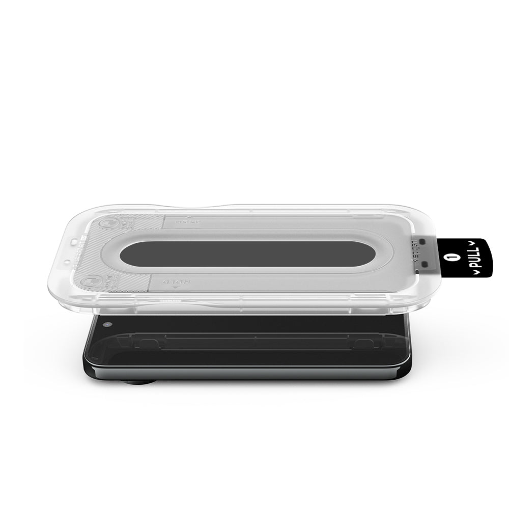Zaštitna folija za ekran Privacy Spigen GlastR EZ FIT Pro za Google Pixel 11 Pro XL, Kaljeno staklo, Full Glue, Set od 2 komada AGL11486