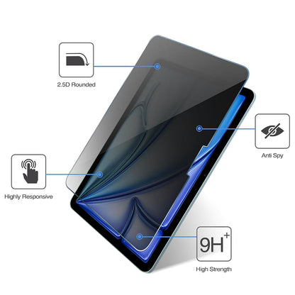 Zaštitna folija za ekran Privacy Techsuit ArmorGlass CrystalHD za Samsung Galaxy Tab S10+ / Tab S9 FE+, Kaljeno staklo, Full Glue, Set 2 komada