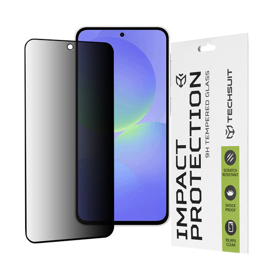 Zaštitna folija Ekran Privacy Techsuit za Samsung Galaxy A56 A566 / A36 A366, Kaljeno Staklo, Full Glue, 111D