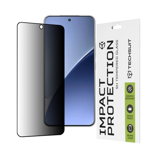 Zaštitna folija Ekran Privacy Techsuit za Xiaomi 15, Kaljeno Staklo, Full Glue, 111D