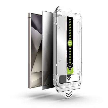 Zaštitna folija za ekran Privacy Techsuit TitanGlass CrystalHD za Samsung Galaxy S24 Ultra S928, Kaljeno staklo, Full Glue