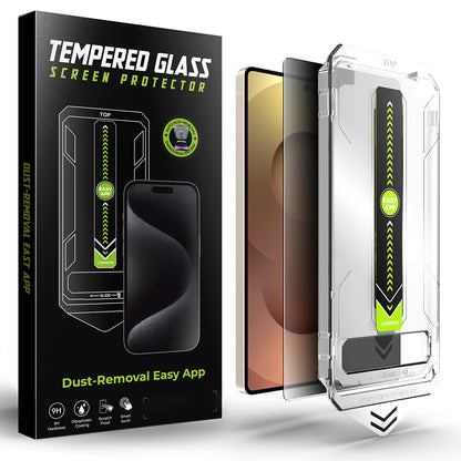 Zaštitna folija za ekran Privacy Techsuit TitanGlass CrystalHD za Samsung Galaxy S25 Ultra S938, Kaljeno staklo, Full Glue