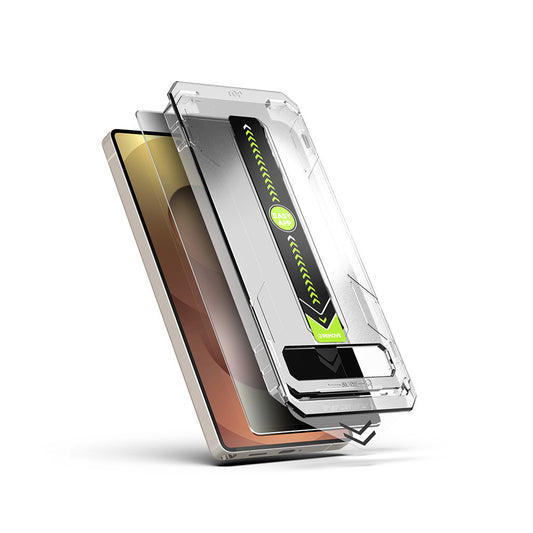 Folija za zaštitu zaslona Privacy Techsuit TitanGlass CrystalHD za Samsung Galaxy S26 Plus, Kaljeno staklo, Full Glue