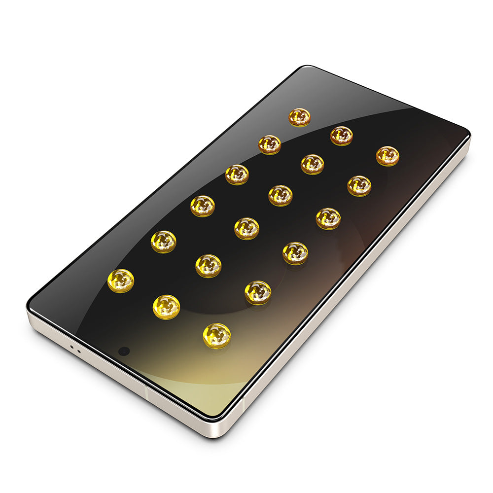 Zaštitna folija za ekran Privacy Techsuit TitanGlass CrystalHD za Samsung Galaxy S26 S942, Kaljeno staklo, Full Glue, Set od 2 komada