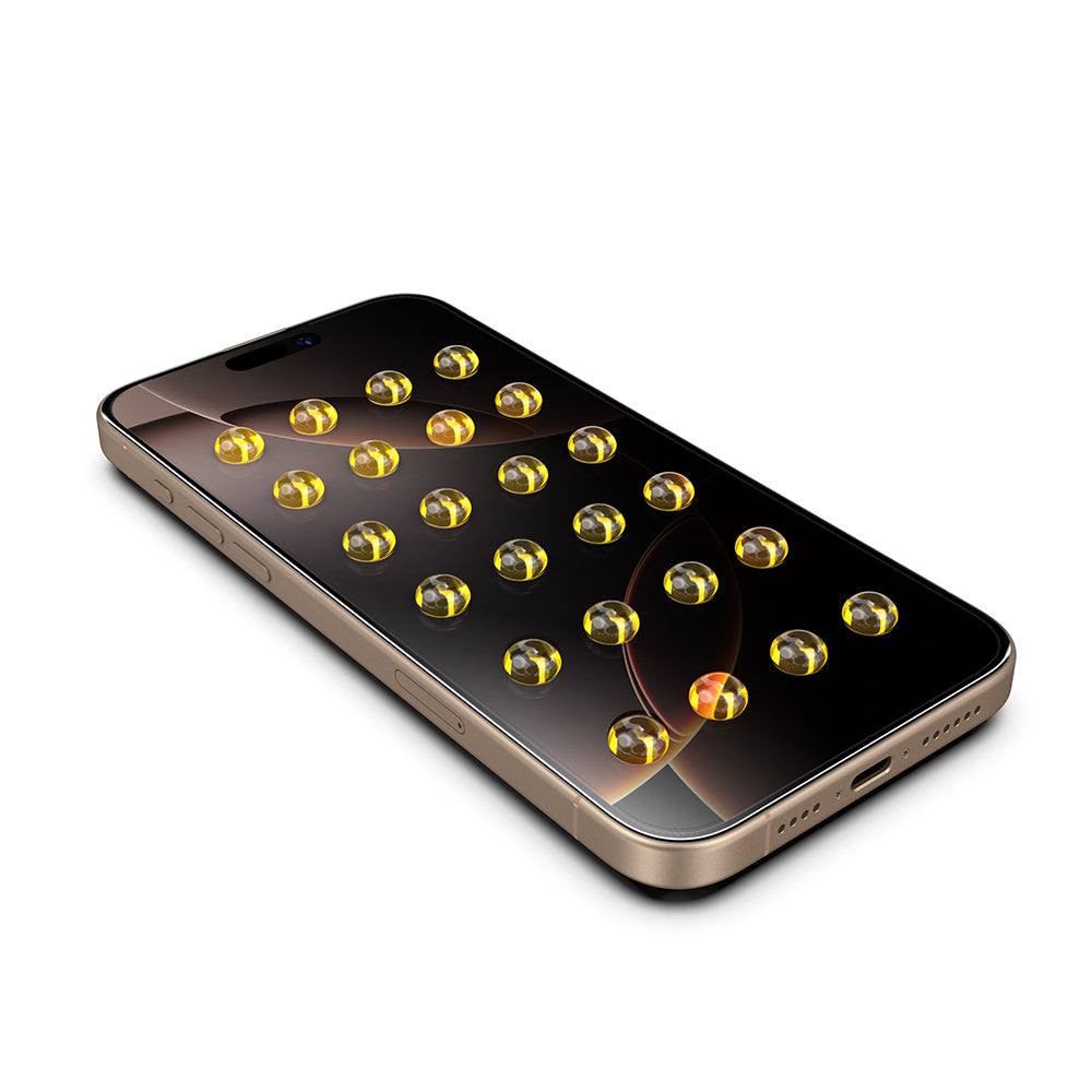 Zaštitna folija za ekran Privacy Techsuit TitanGlass za Apple iPhone 17 Pro, Kaljeno staklo, Full Glue, Set od 2 komada