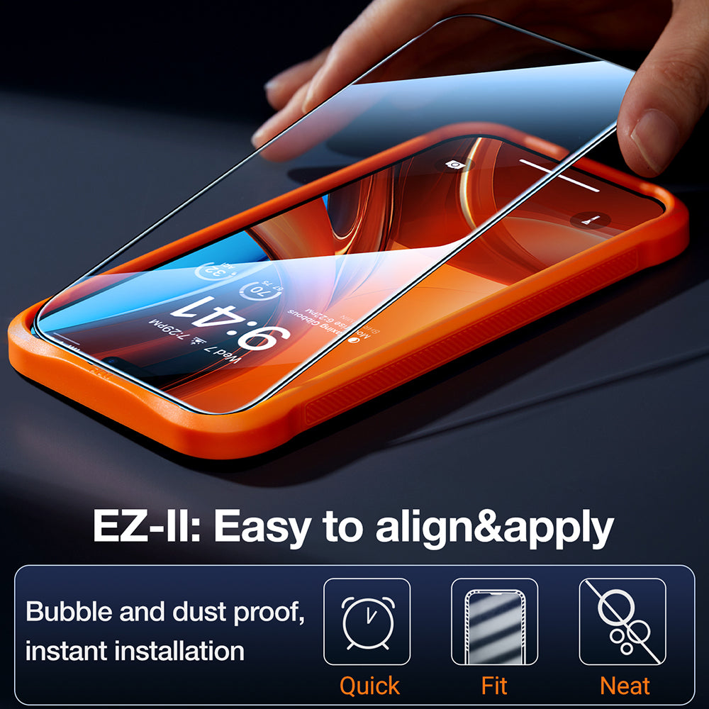 Zaštitna folija za ekran Privacy Torras GlassGo Epic za Apple iPhone 15 Pro Max, Kaljeno staklo, Full Glue