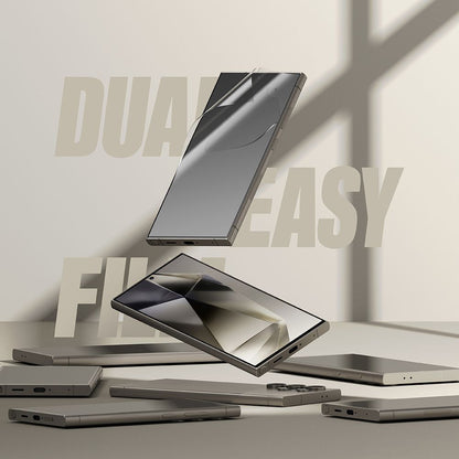 Zaštitna folija za ekran Ringke Dual Easy za Samsung Galaxy S24 Ultra S928, Plastika, Set od 2 komada