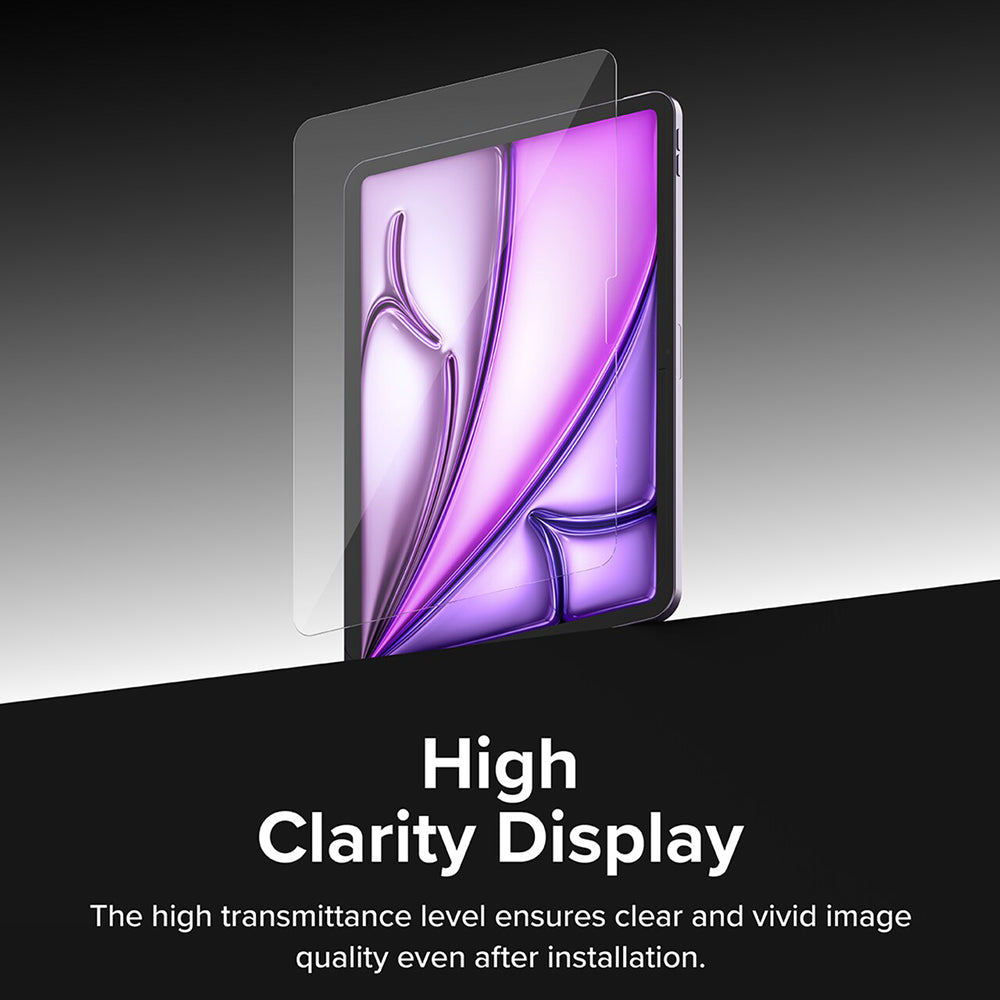 Zaštitna folija za ekran Ringke Easy Slide za Apple iPad Air 11 (2026) / Air 11 (2025), Kaljeno staklo, Puno ljepilo