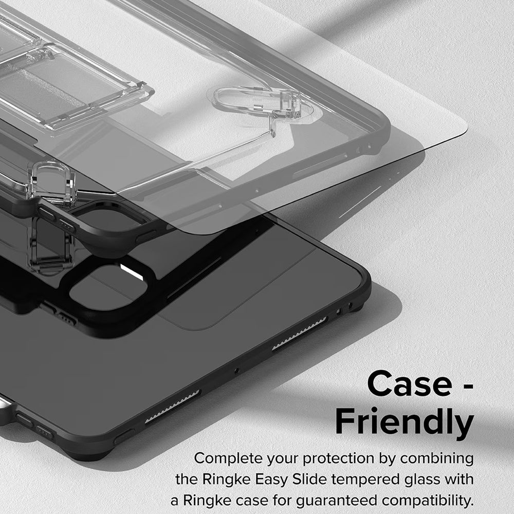Zaštitna folija za ekran Ringke Easy Slide za Apple iPad Pro 11 (2024), Kaljeno staklo, Puno ljepilo