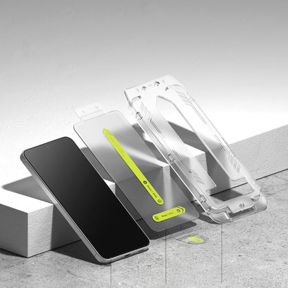 Zaštitna folija za ekran Ringke Easy Slide za Samsung Galaxy A36 A366, Kaljeno staklo, Full Glue, Set od 2 komada