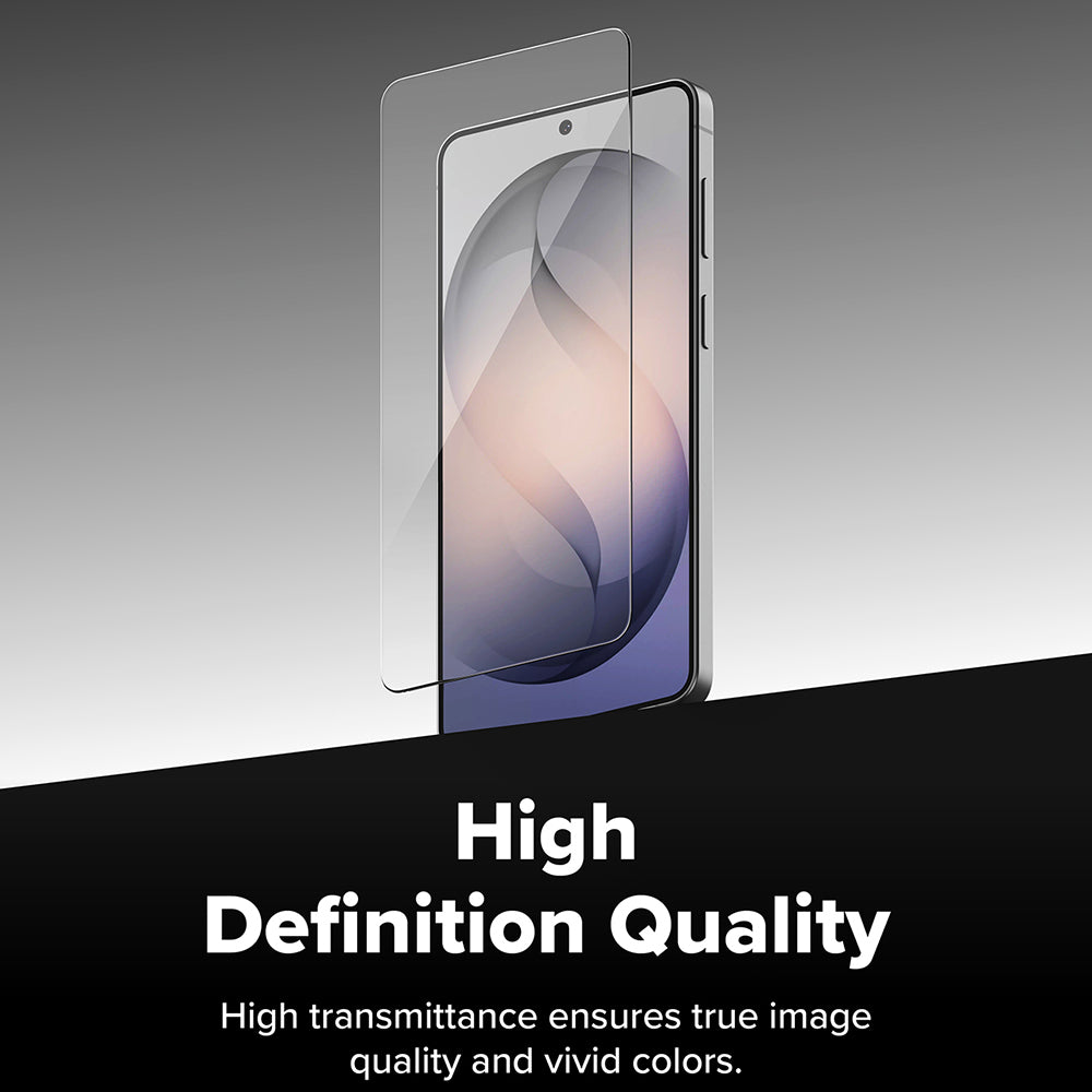 Zaštitna folija za ekran Ringke Easy Slide za Samsung Galaxy S26 S942, Kaljeno staklo, Pun ljepilo, Set od 2 komada