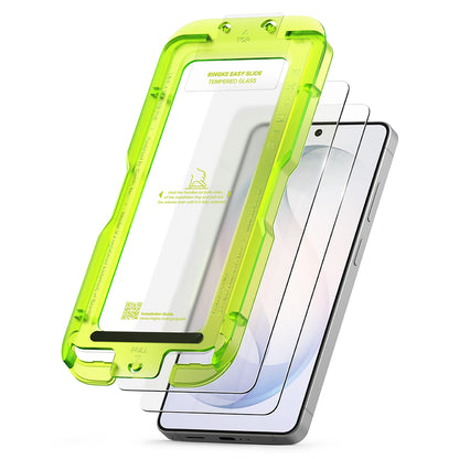 Zaštitna folija za ekran Ringke Easy Slide za Samsung Galaxy S26 Ultra S948, Kaljeno staklo, Pun ljepilo, Set od 2 komada
