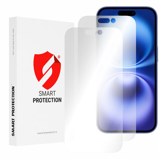Zaštitna folija za ekran Smart Protection Premium Classic za Apple iPhone 16, Plastika, Set 2 komada