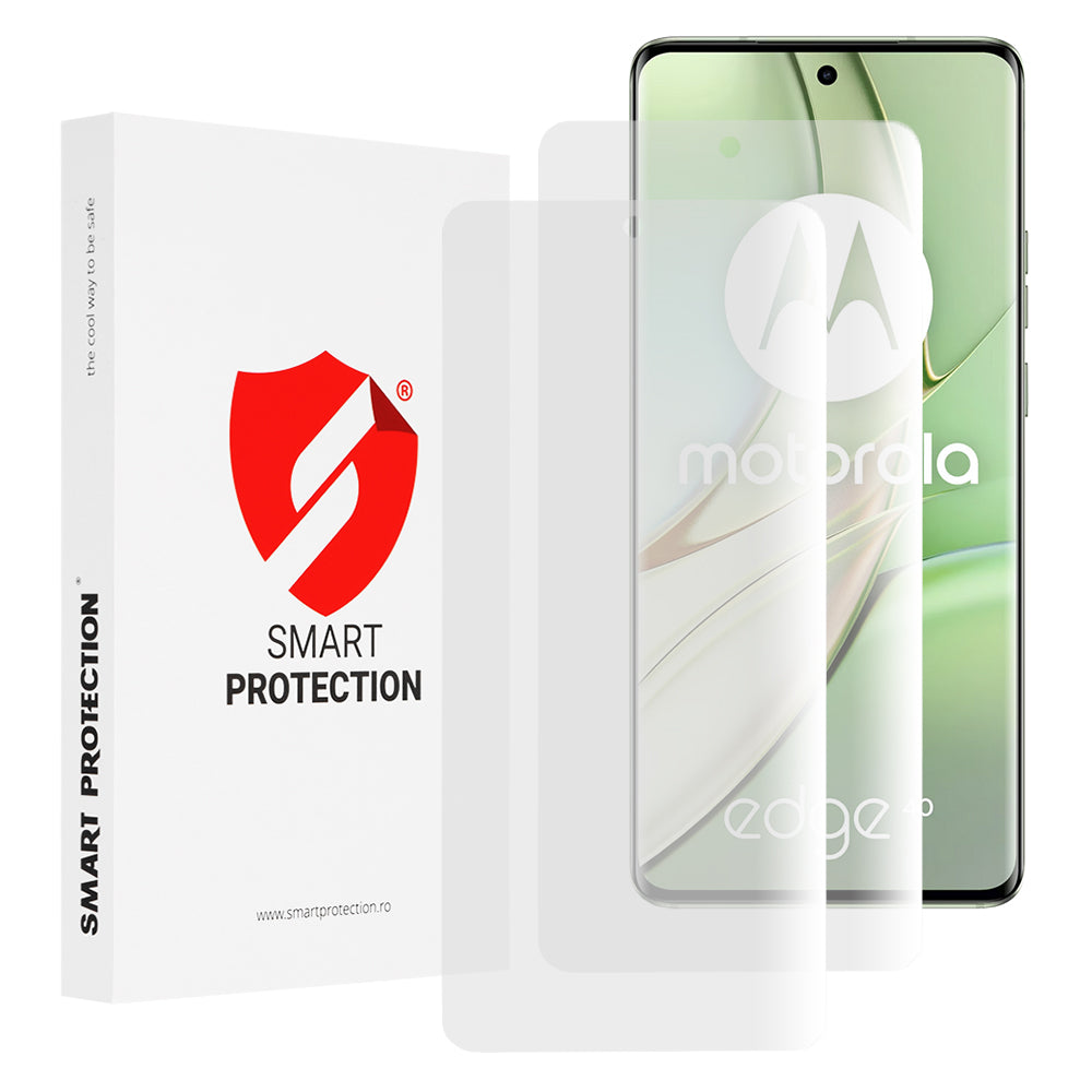 Zaštitna folija za ekran Smart Protection Premium Classic za Motorola Edge (2023) / Edge 40 Neo / Edge 40, Plastika, Set 2 komada