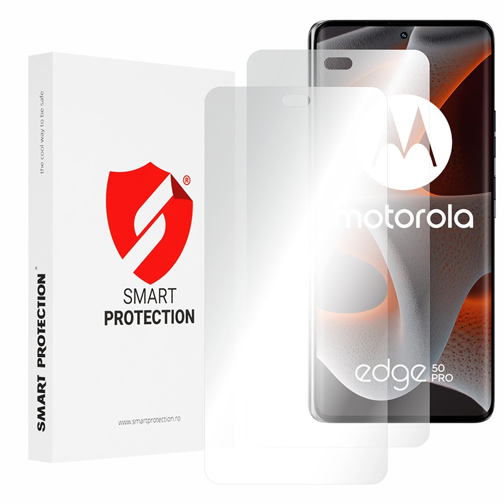 Zaštitna folija za ekran Smart Protection Premium Classic za Motorola Edge 50 Pro, Plastika, Set 2 komada