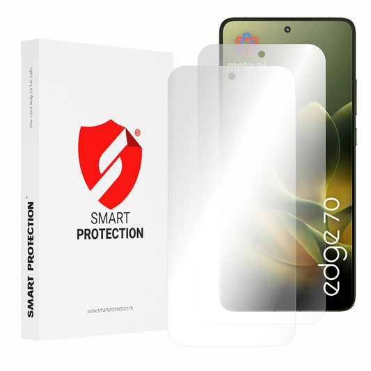 Zaštitna folija za ekran Smart Protection Premium Classic za Motorola Edge 70, Plastika, Set od 2 komada
