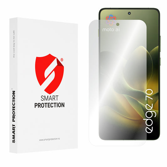 Zaštitna folija za ekran Smart Protection Premium Classic za Motorola Edge 70, Plastika, Set od 2 komada