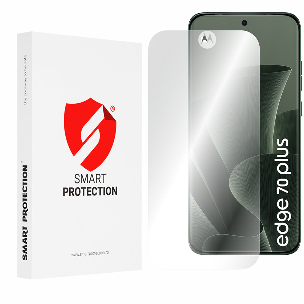 Zaštitna folija za zaslon Smart Protection Premium Classic za Motorola Edge 70 Plus, plastika, set od 2 komada