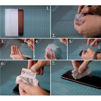 Zaštitna folija za ekran Smart Protection Premium Classic za Motorola Moto G06 Power / G06, Plastika, Full Glue, Set od 2 komada