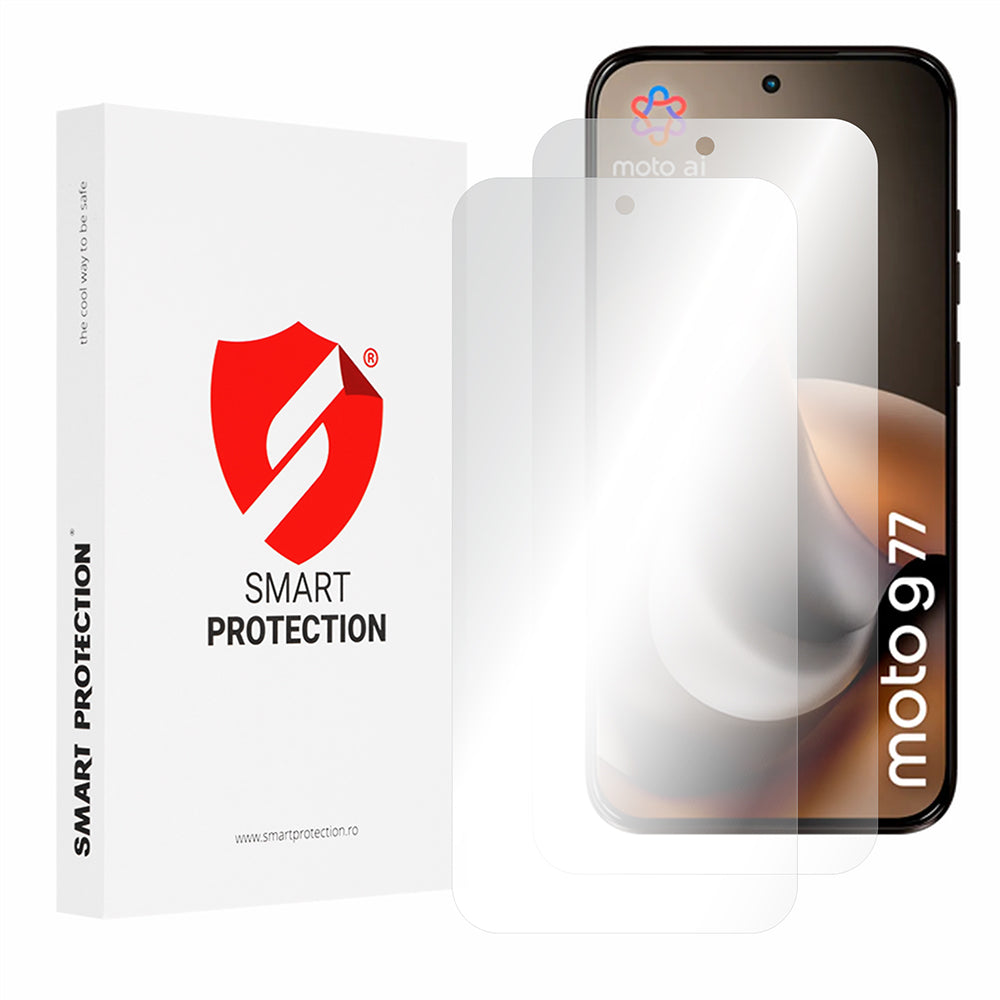 Zaštitna folija za ekran Smart Protection Premium Classic za Motorola Moto G77, Plastika, Set od 2 komada