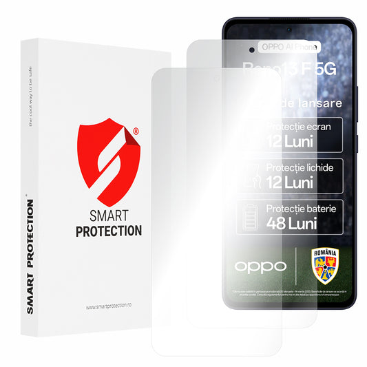Zaštitna folija za ekran Smart Protection Premium Classic za Oppo Reno13 FS 5G / Reno13 F 4G / Reno13 F, Plastika, Set 2 komada