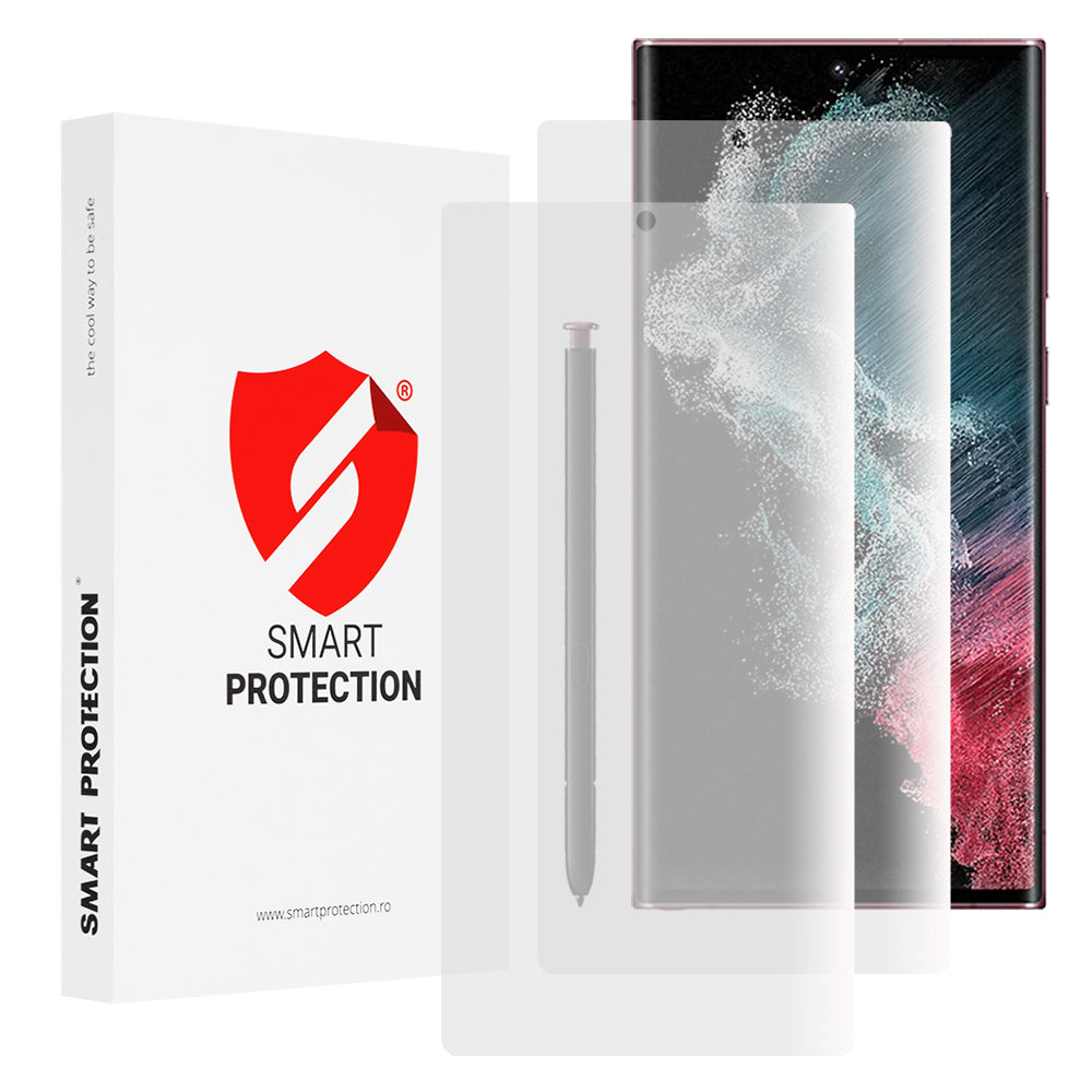 Zaštitna folija za ekran Smart Protection Premium Classic za Samsung Galaxy S22 Ultra 5G S908, Plastika, Set 2 komada