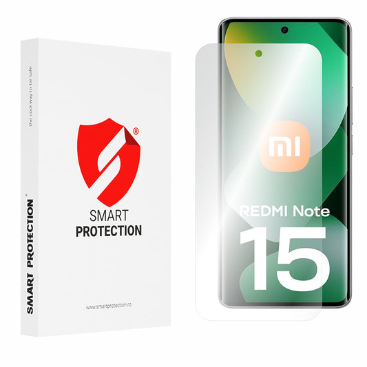 Zaštitna folija za ekran Smart Protection Premium Classic za Xiaomi Redmi Note 15 4G, Plastika, Set od 2 komada