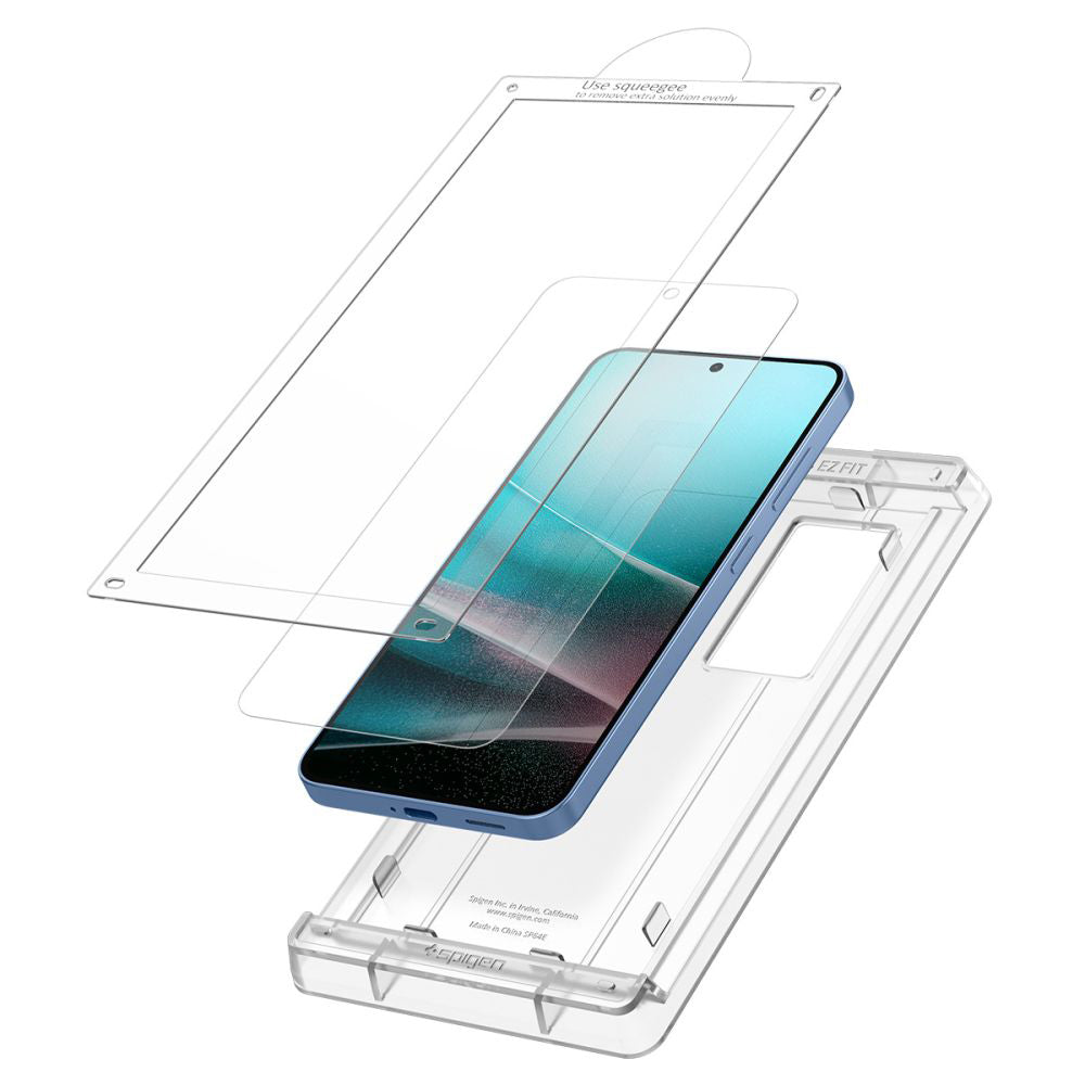 Zaštitna folija za ekran Spigen Elite Shield EZ FIT HD za Samsung Galaxy S25+ S936, Plastika AFL09087