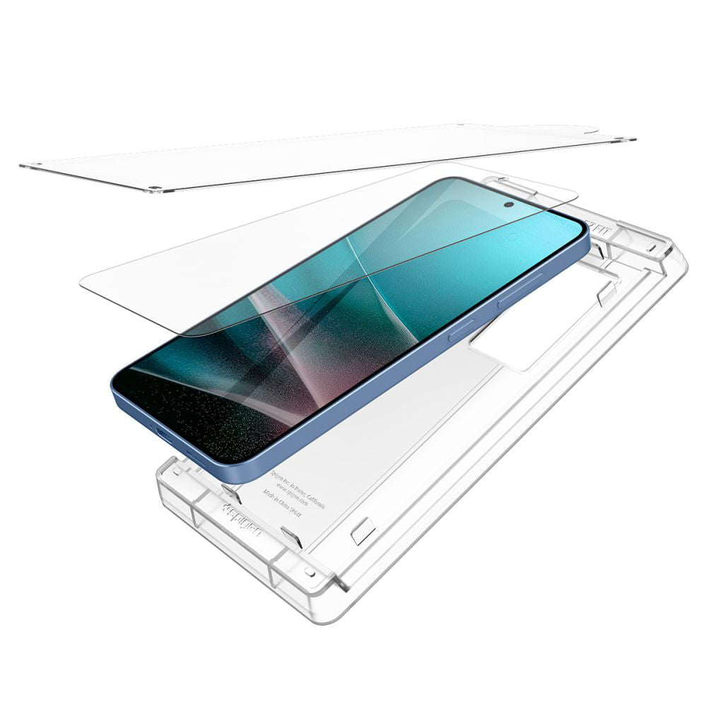 Zaštitna folija za ekran Spigen Elite Shield EZ FIT HD za Samsung Galaxy S25 S931, Plastika AFL09091